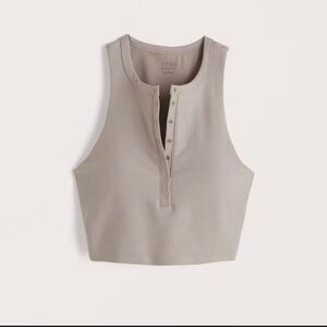 Abercrombie & Fitch Women's YPB Sand Athletic Tank Top